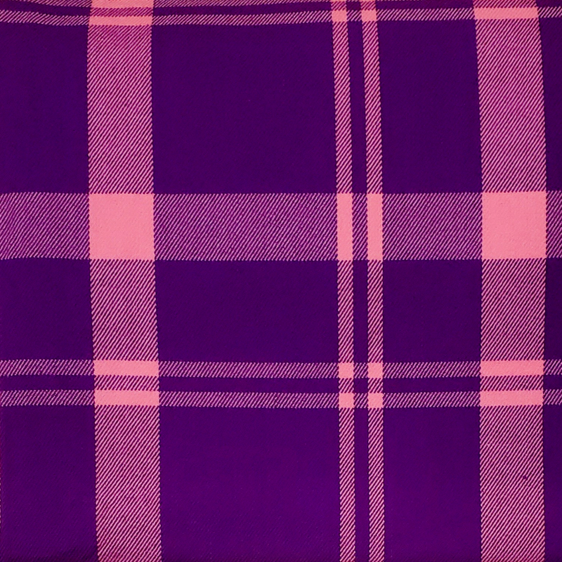 Purple tartan discount blanket