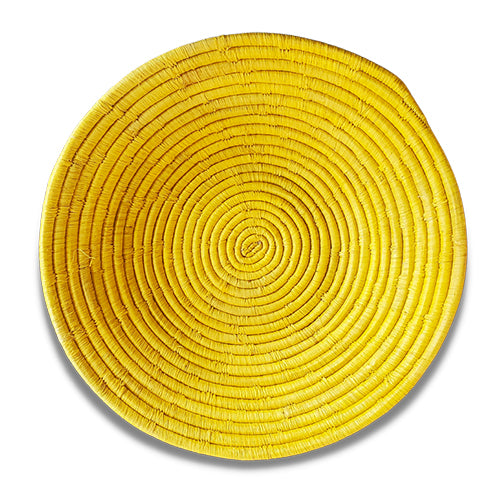 Wall Basket - Bright Yellow
