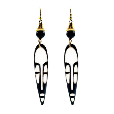 Sura Mask Earrings