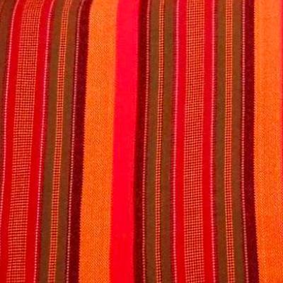 Maasai Blanket - Orange and Olive