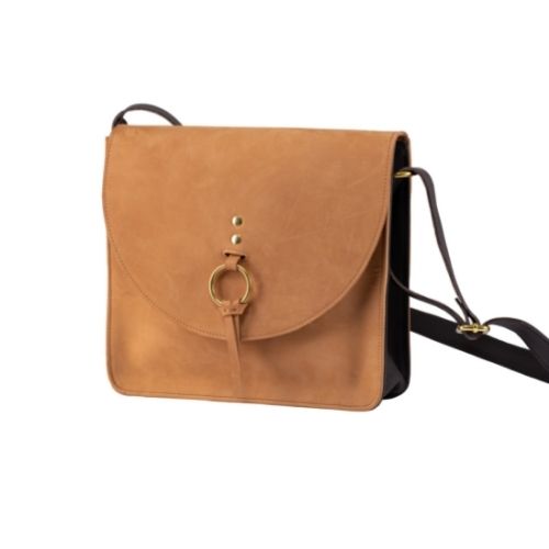 Nomcebo Bag - Warm Tan and Brown