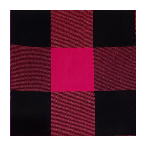 Maasai Blanket - Pink and Black Checkered