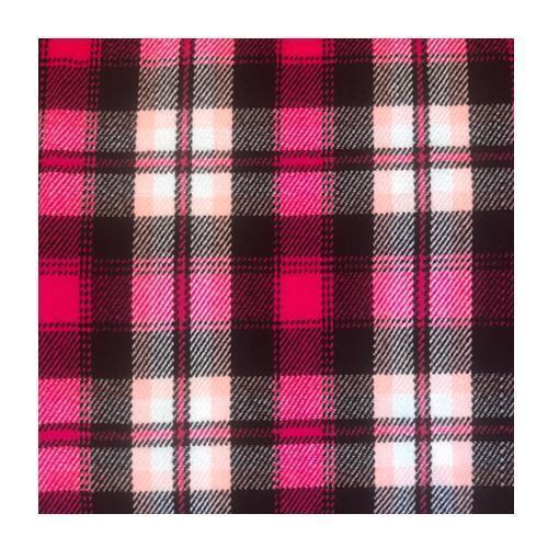 Maasai Blanket - Pink Black and White Plaid