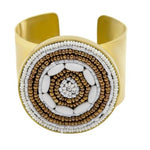 Oira Bracelet - White and Gold