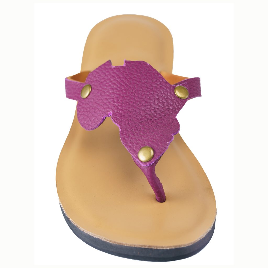 Kwetu Sandal - Magenta